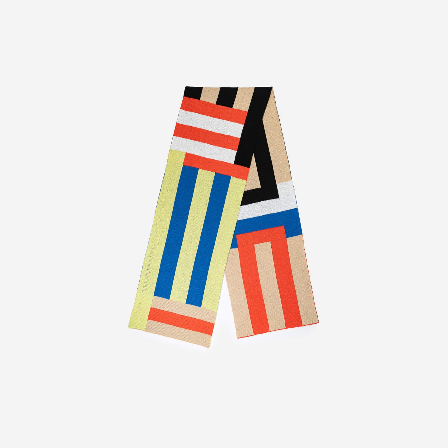 Waterfall Stripe Big Scarf