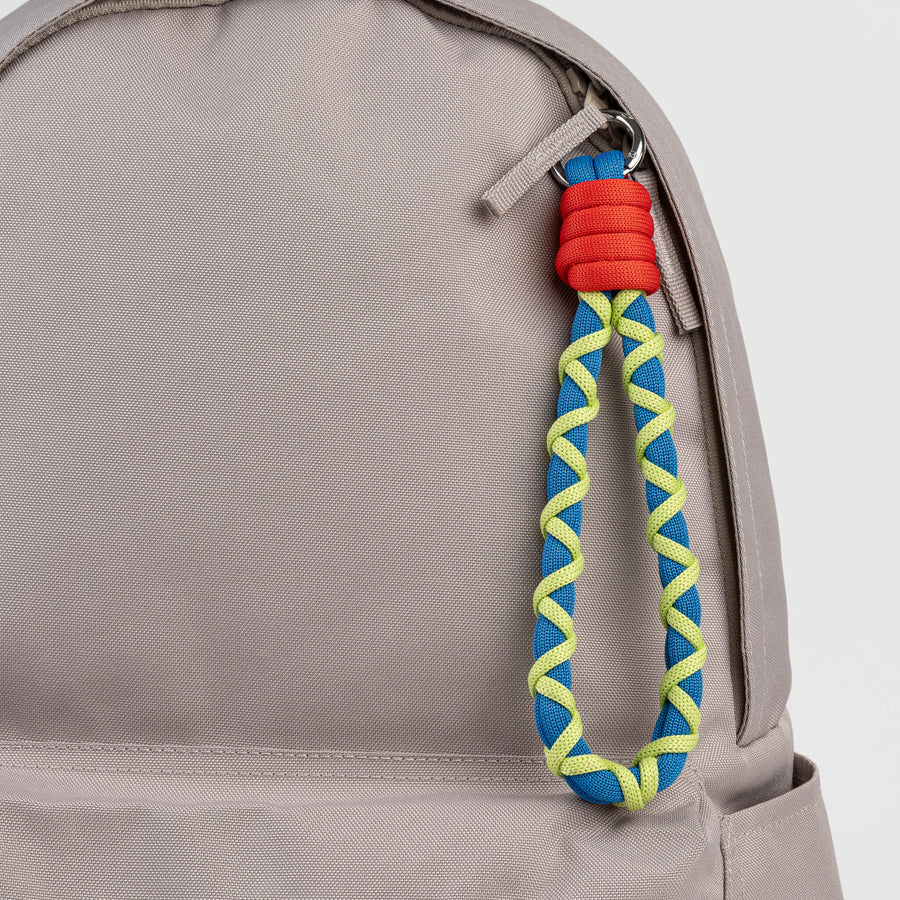 Colorblock Loop Keychain Bag Charm Eco friendly key holder cord