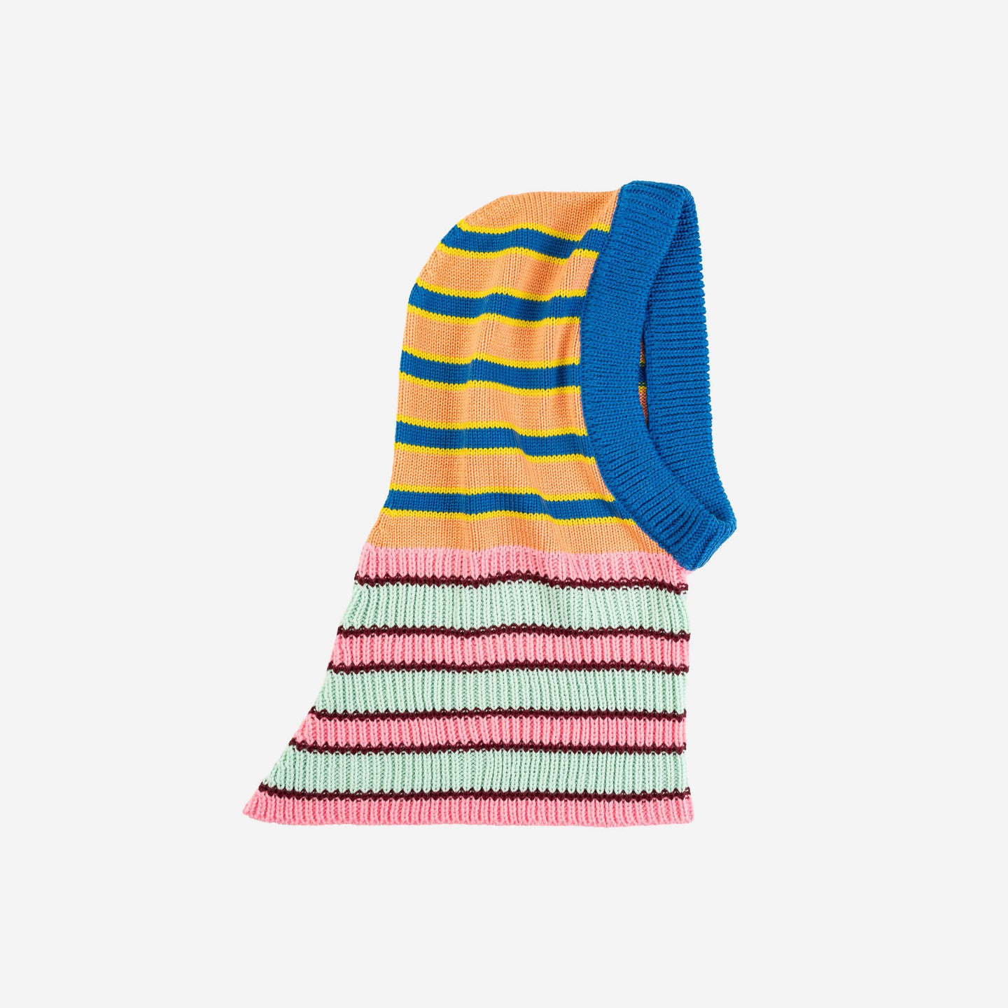Zipper Stripe Hood