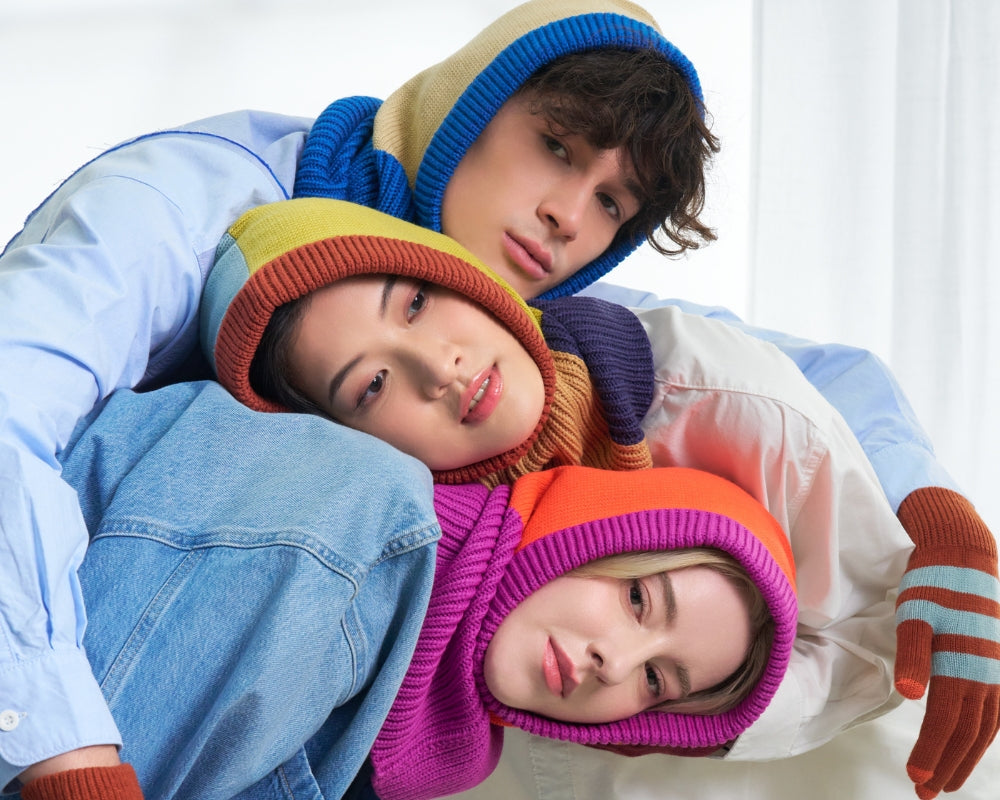 Buy 3 get 1 free knit accessories