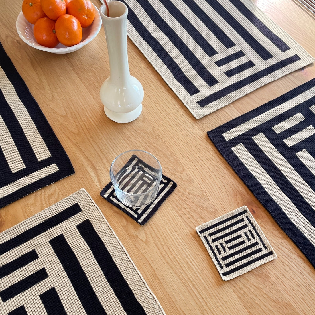 Columns Coaster Set