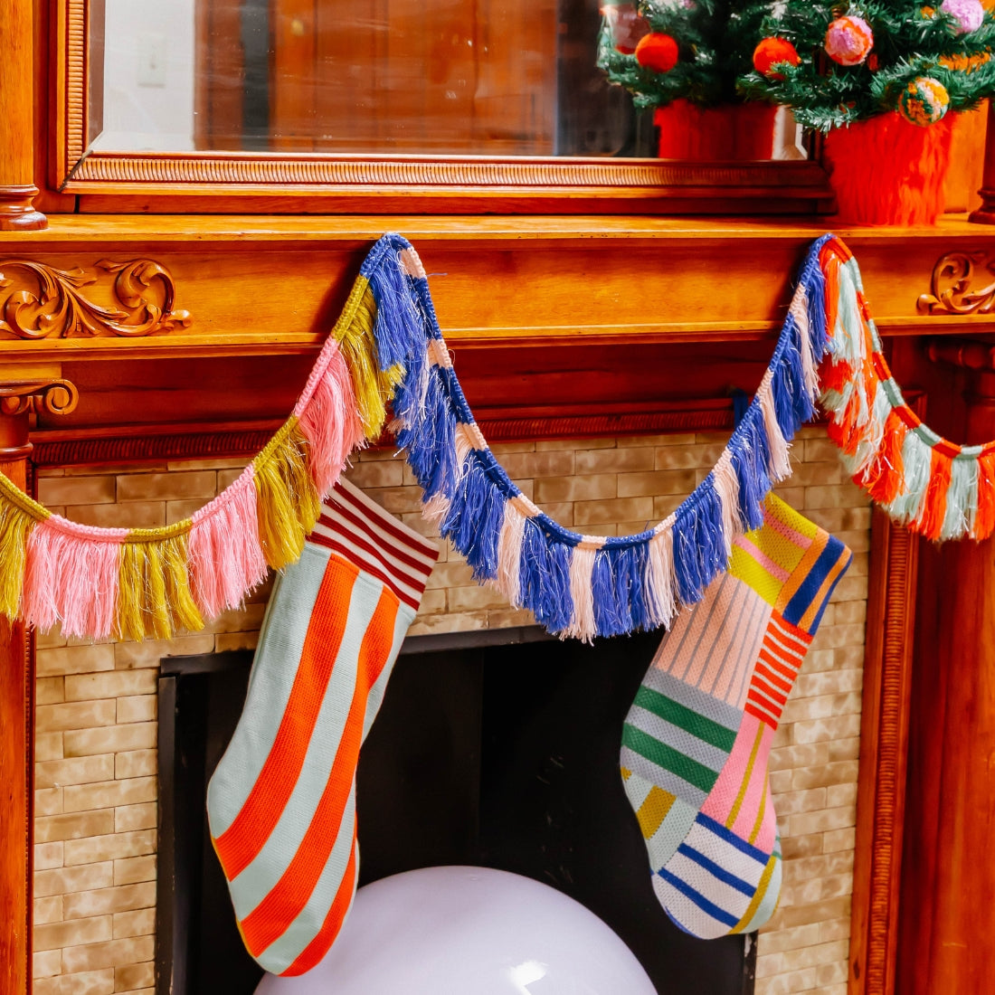 Super Stripe Holiday Stocking