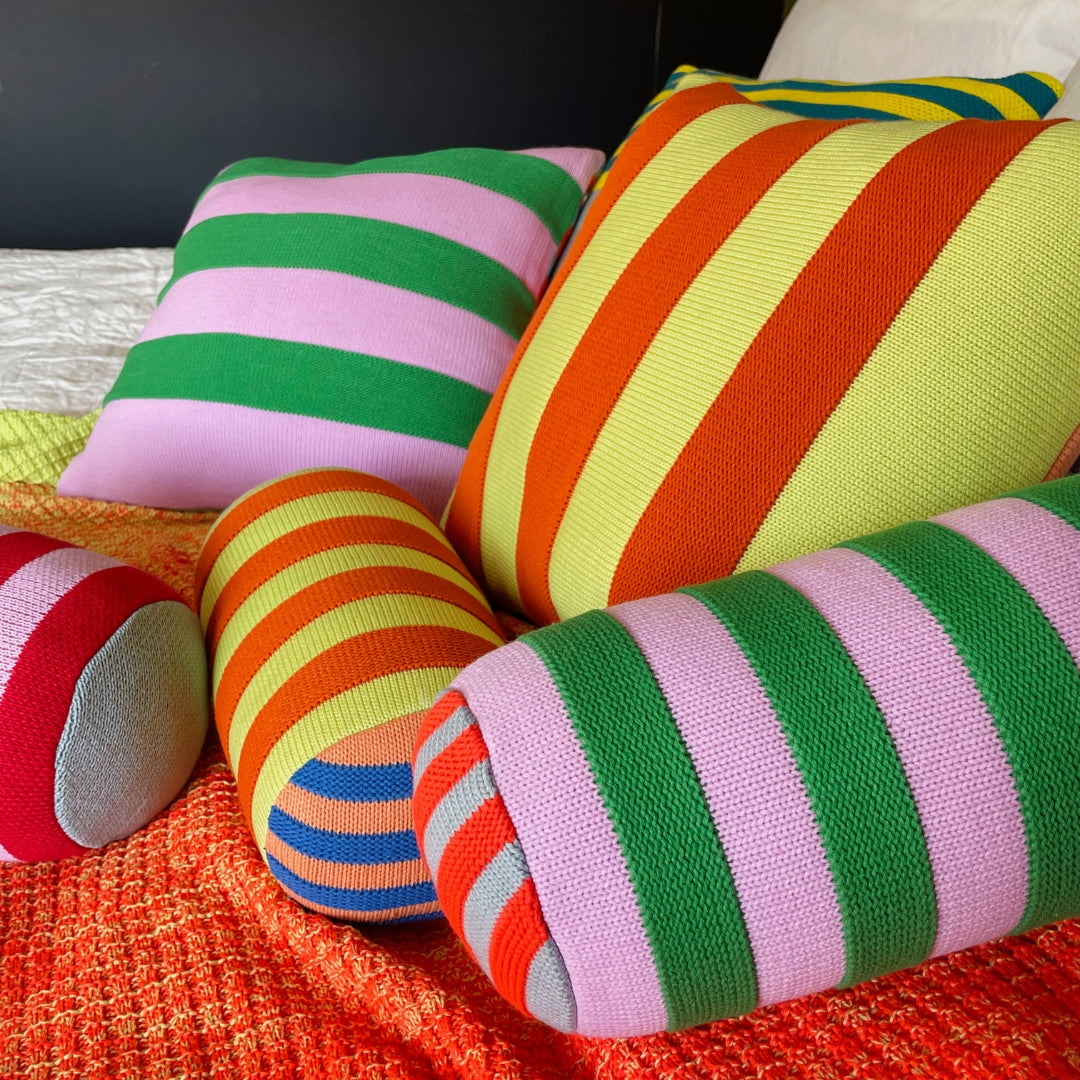 verloop striped pillows