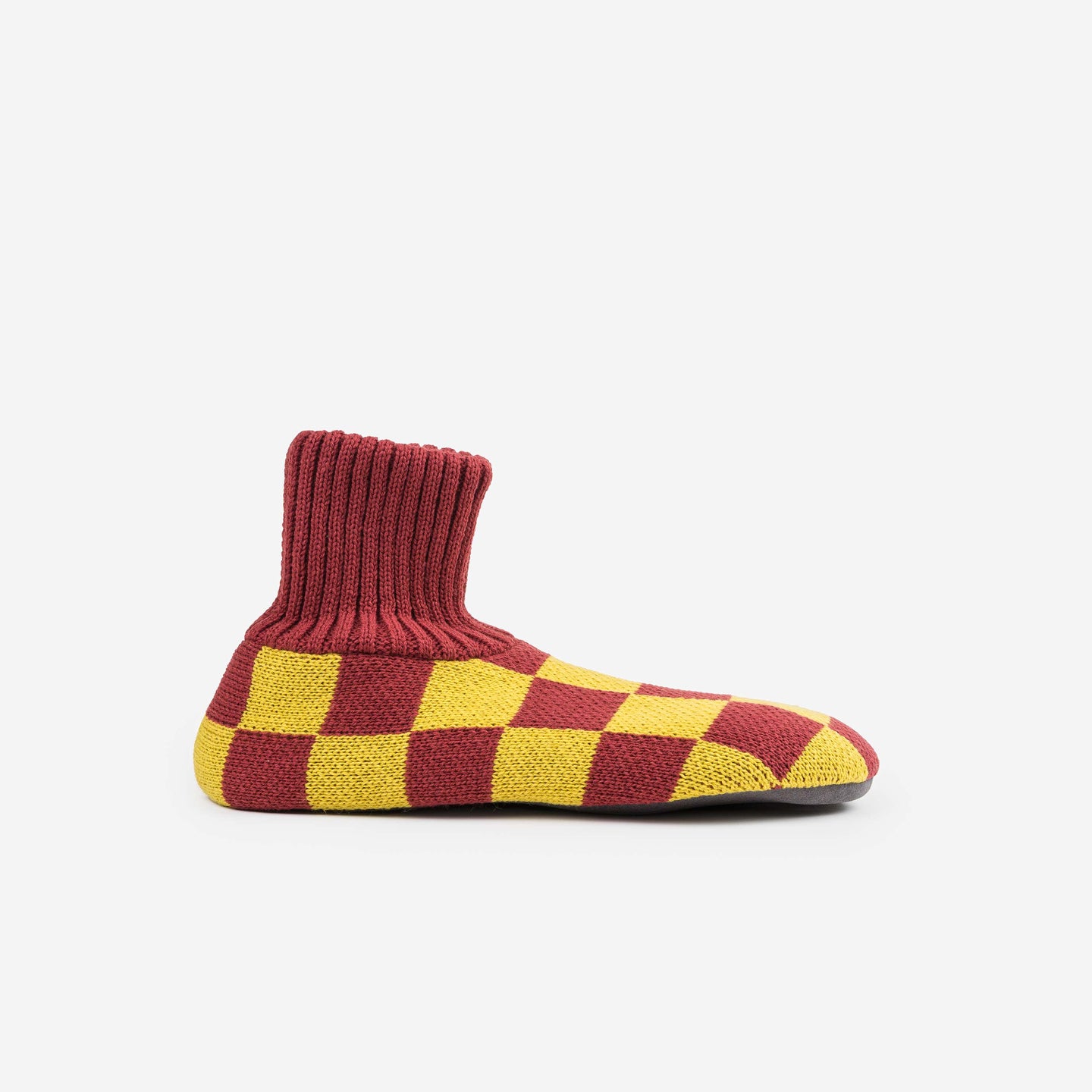 Checkerboard Sock Slipper