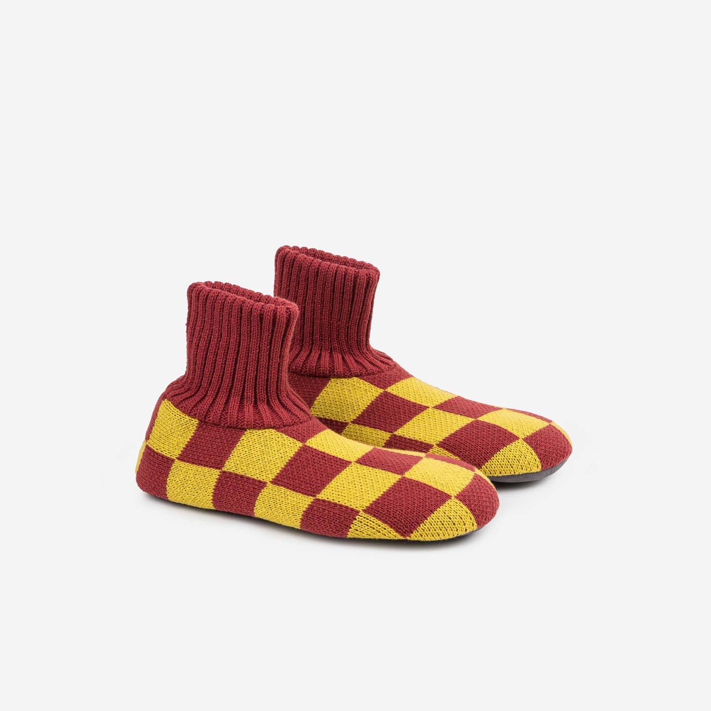 Checkerboard Sock Slipper