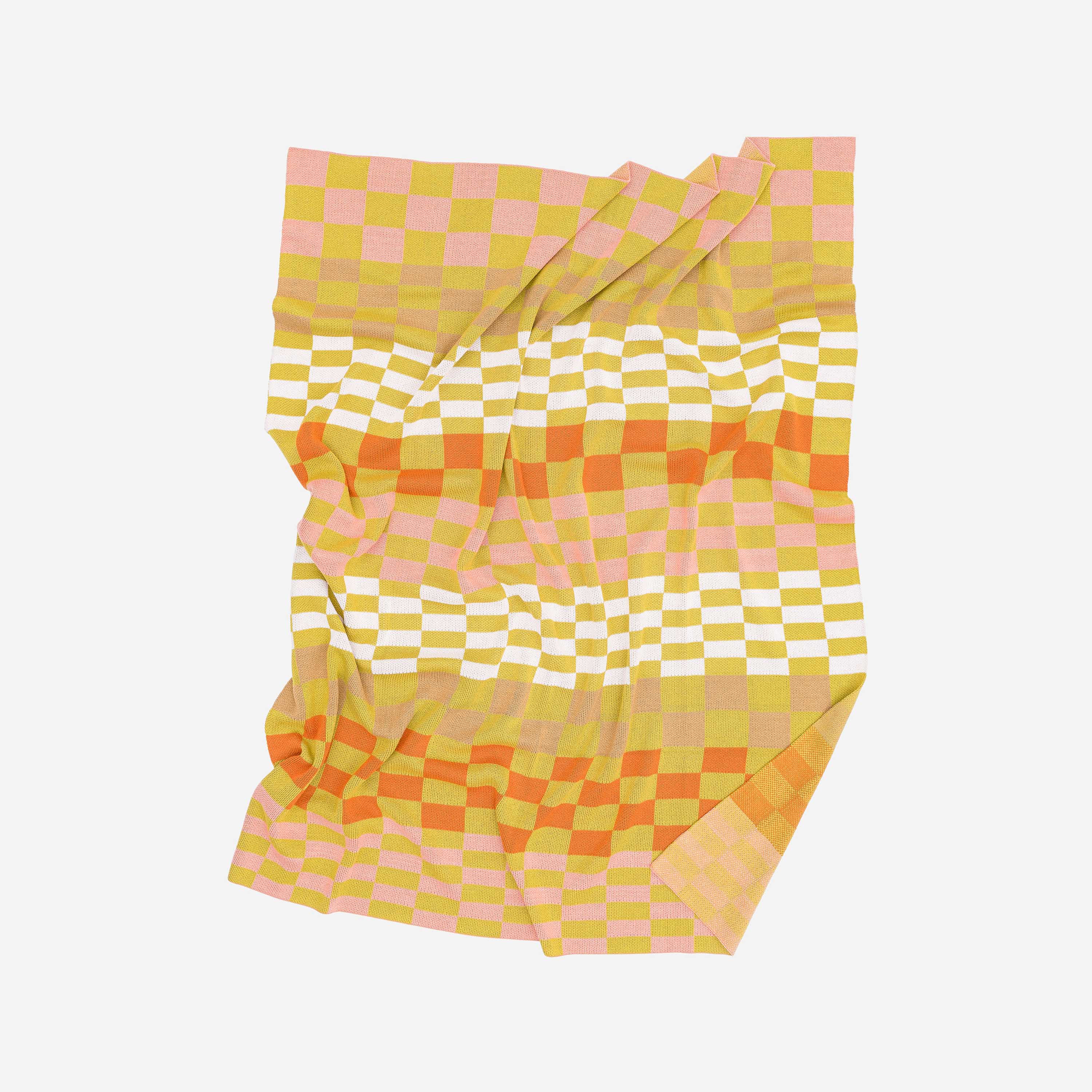 Albers Checkerboard Throw – VERLOOP | knits
