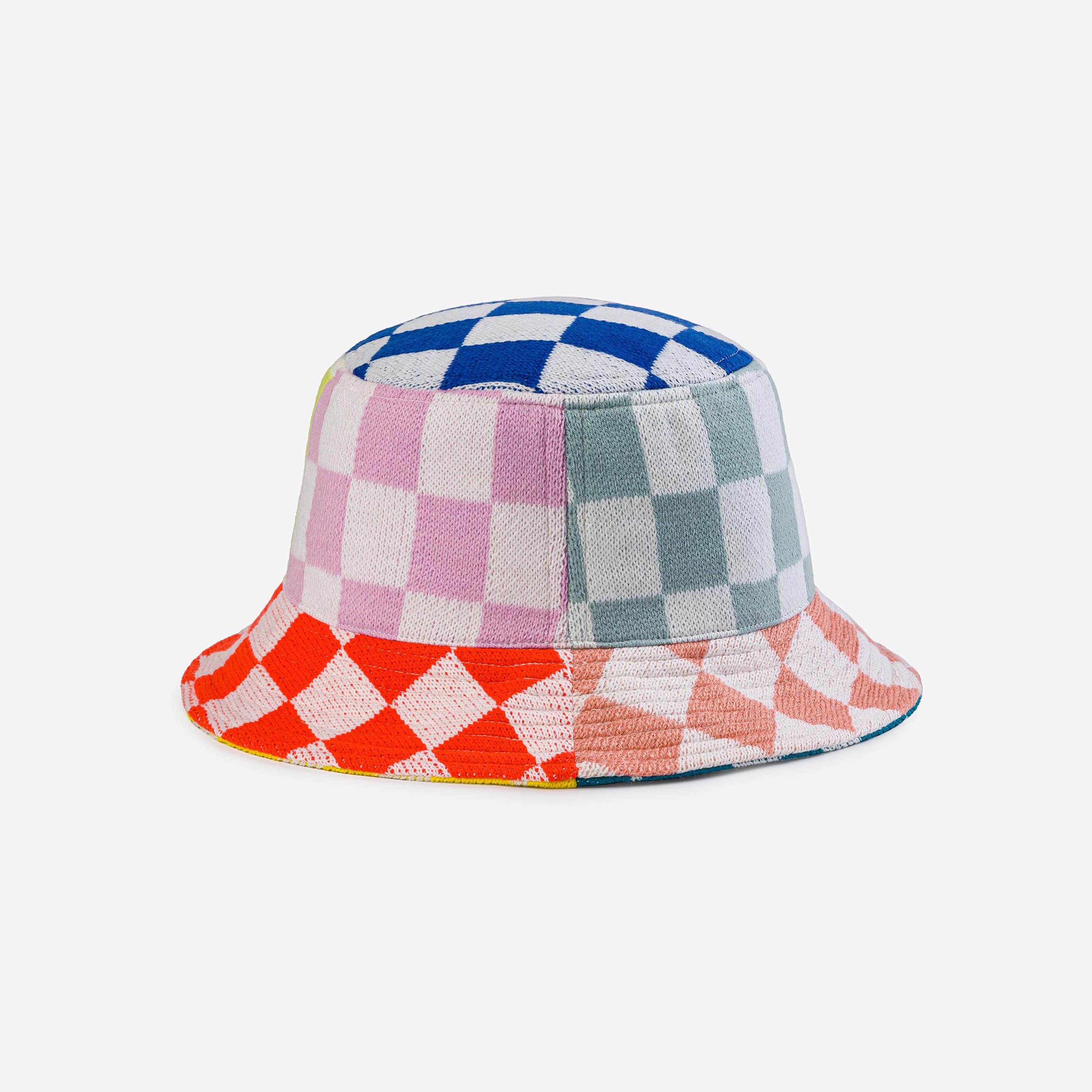 WHATZIS | 【BAL】 HAND KNIT BUCKET HAT ￥7,700 COLOR:OLIVE