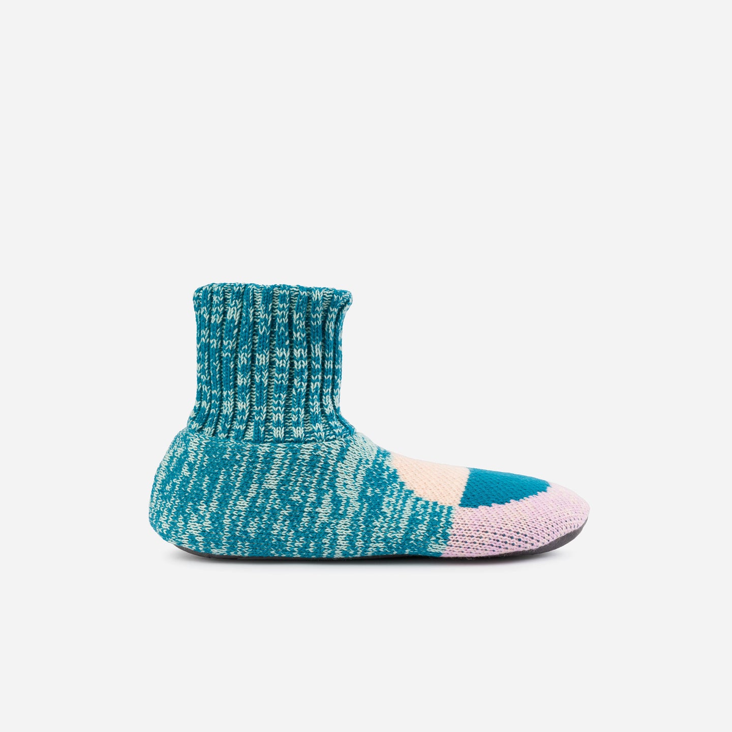 Flip Dot Knit Sock Slippers Retro Soft Padded Socks Unisex Men's Extended SizesKnitted
