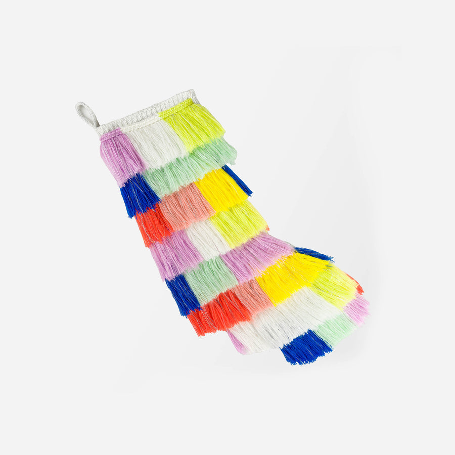 Desert | Verloop Holiday Fringe Stocking Festive Sock