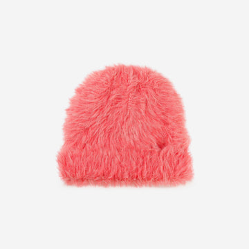 Melon | Faux Fur Fuzzy Knit Beanie Hat Furry