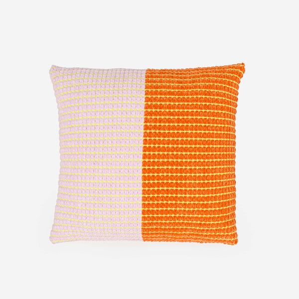 Flanigan Square Cotton Pillow Cover & Insert Gracie Oaks Color: Orange