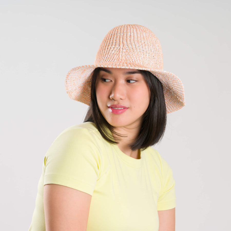 Pink Flame | Raffia Sun Hat Crushable Packable Water Resistant