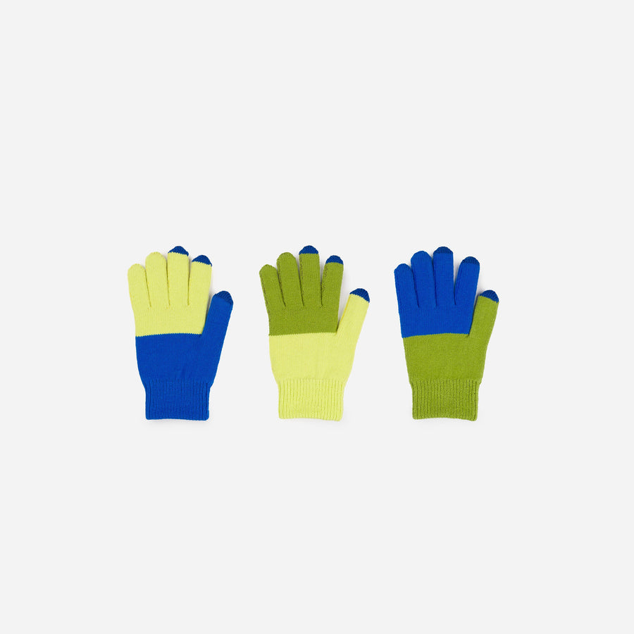 Poppy Cobalt | Kids Pair and Spare Set Lose one Mismatched Gloves