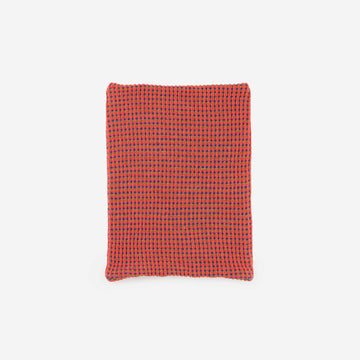 Melon | Grid Knitted Snood Knit Neckwarmer Stretch Turtleneck Pink