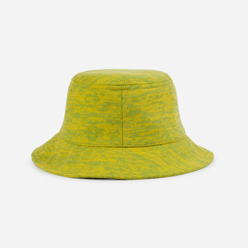 Golden Olive Green | Twist Bucket Knit Hat Marl Upcycled Soft